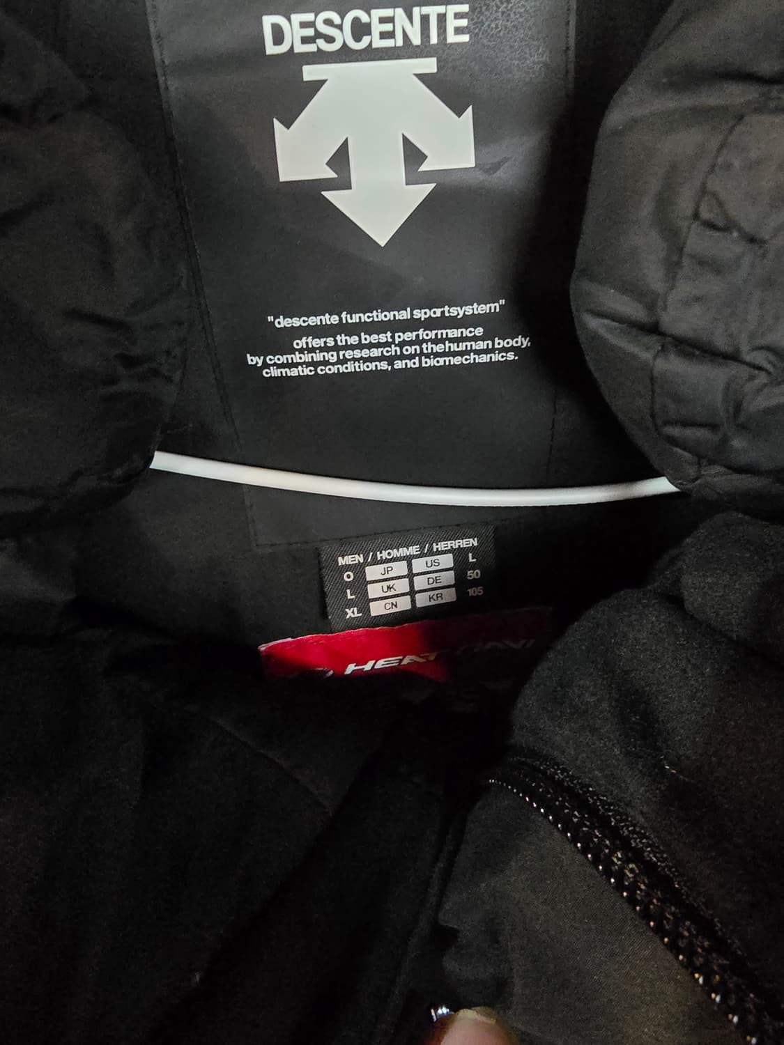 데상트 오리털 롱패딩  상품이미지6