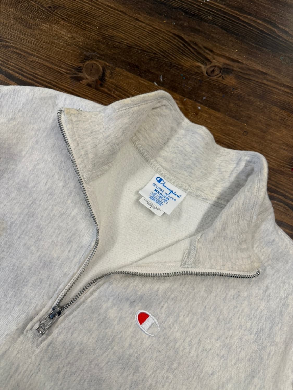 챔피온 리버스위브 짚업 맨투맨 100 상품이미지9