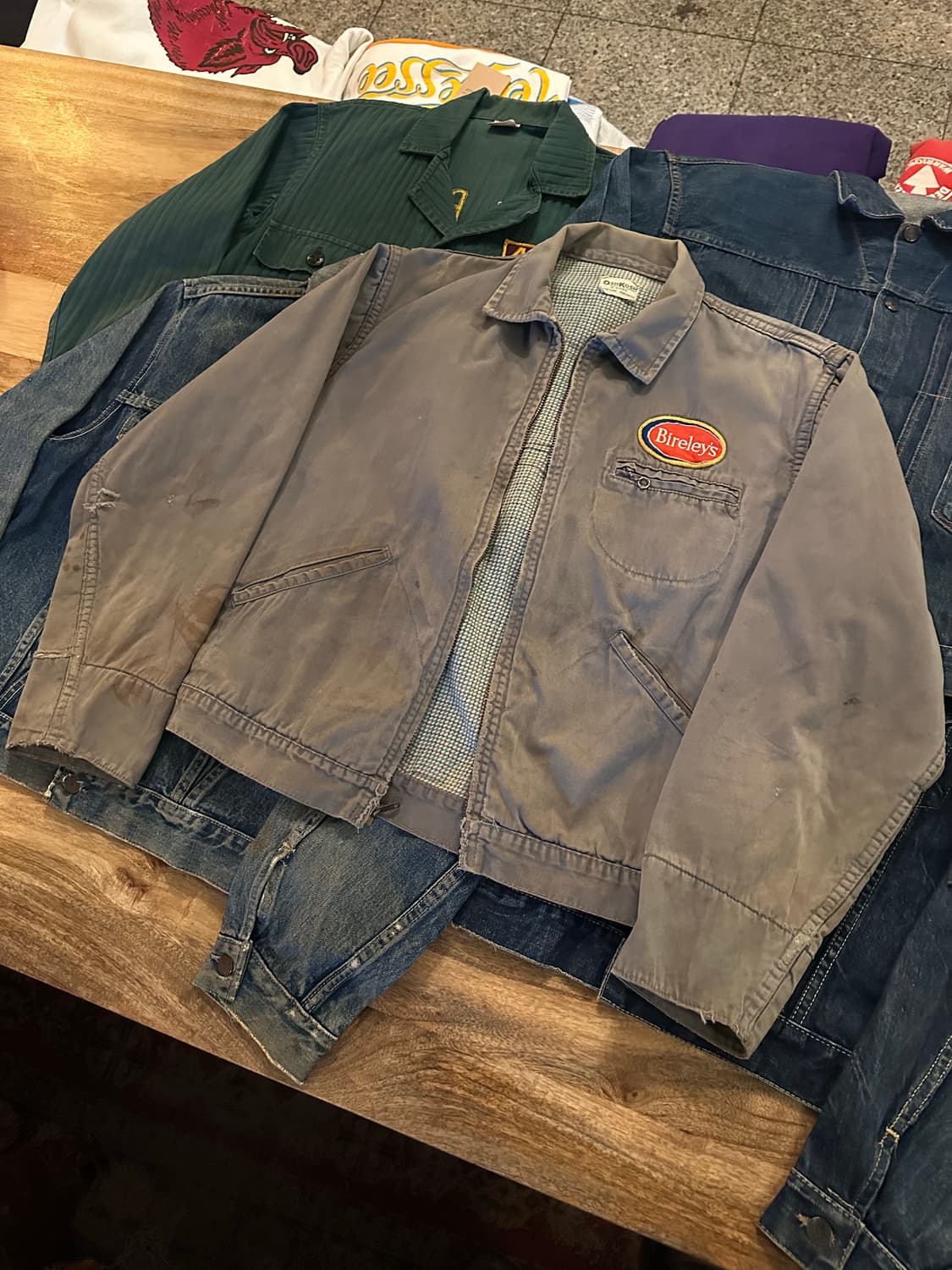 60s USA Osh Kosh 3 Pocket Work Jacket 상품이미지2