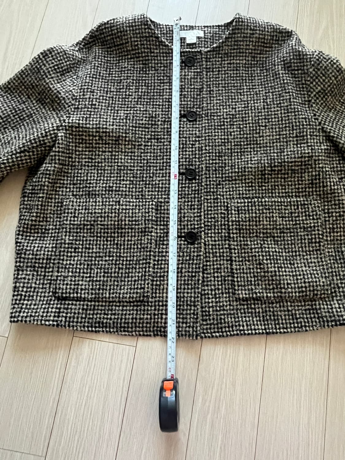 Arket 아르켓 헤링본 울 자켓 상품이미지7