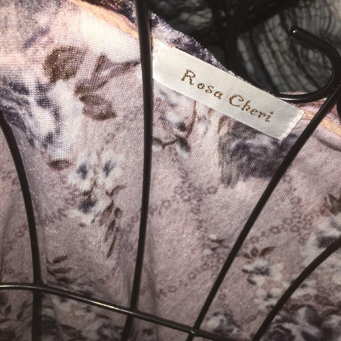 Rosa Cheri flower velvet corset T 상품이미지7