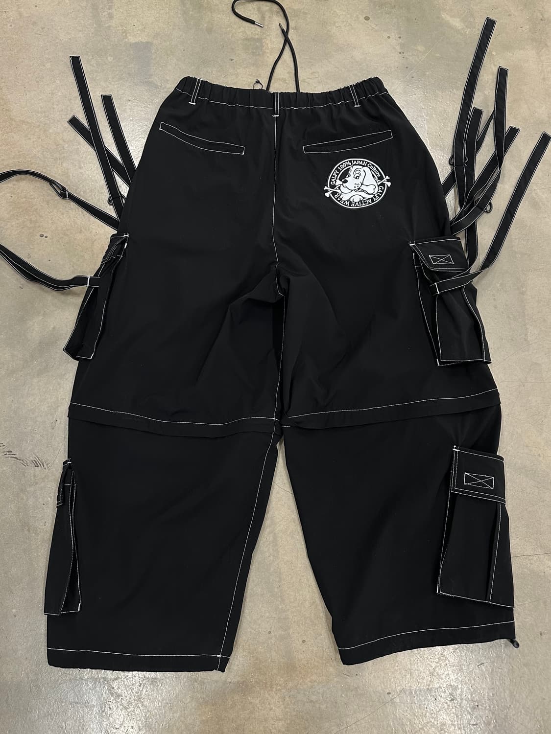 GALFY 올드스쿨 투웨이 스티치 3D멀티포켓 카고팬츠 상품이미지5