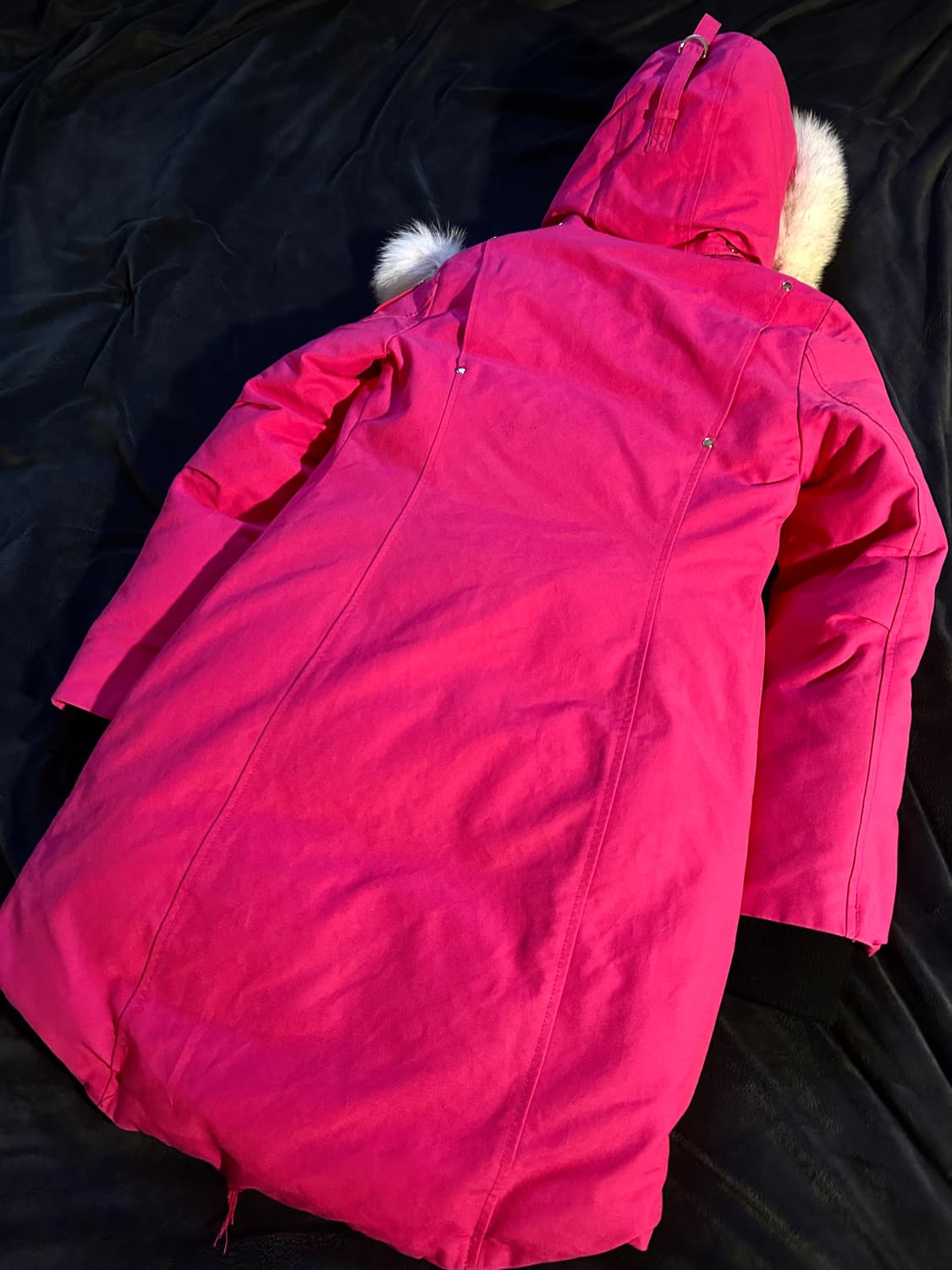 Moose Knuckles Pink Fur Jacket 상품이미지6