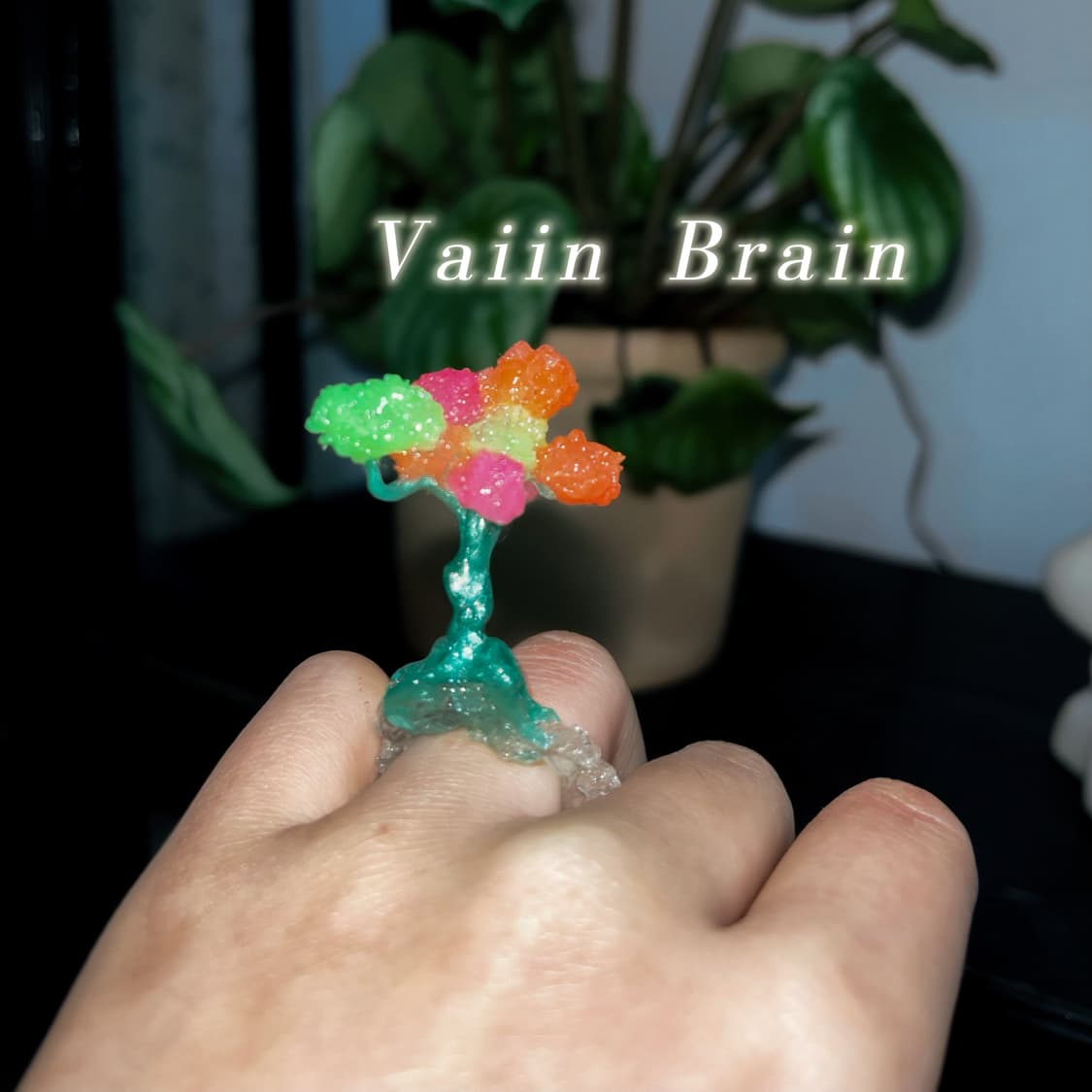 밤에 피는 형광 숲 ring 🌳🎨 상품이미지1