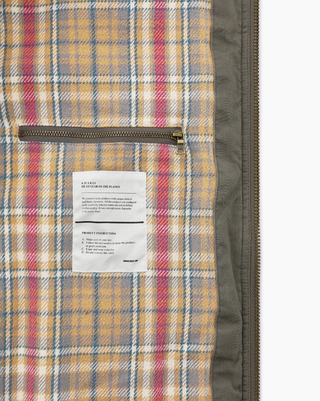 (M) 카키스 하버 다운 자켓 새상품 상품이미지5