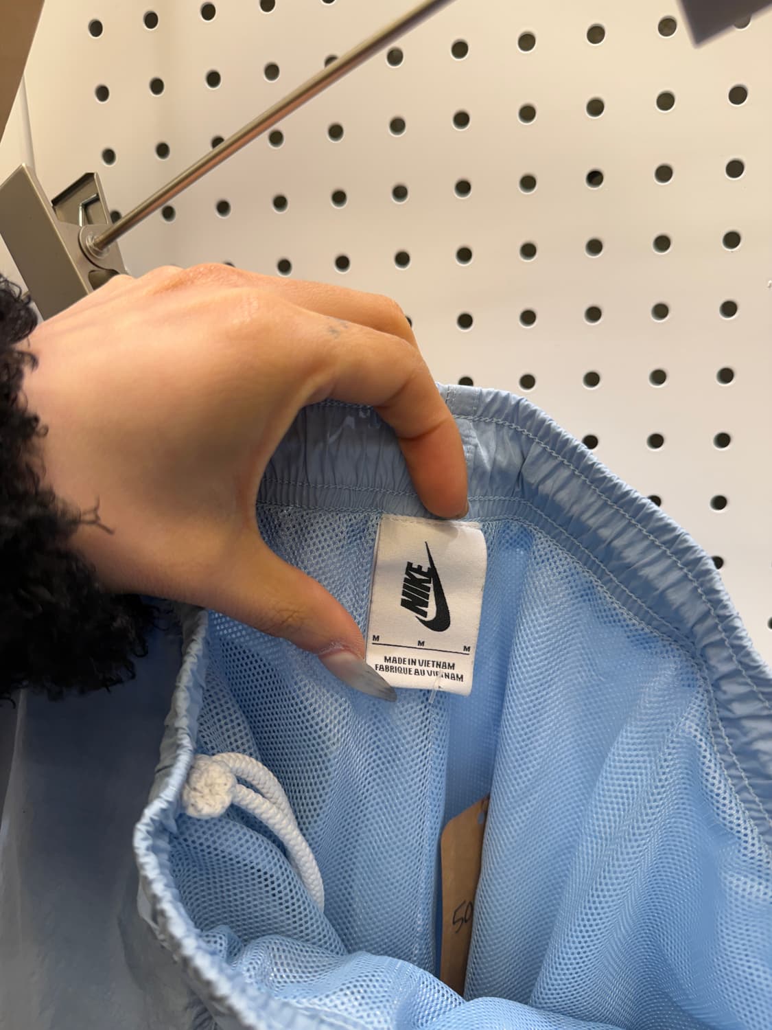 나이키 라이트블루 나일론 트랙팬츠 U1047 상품이미지4