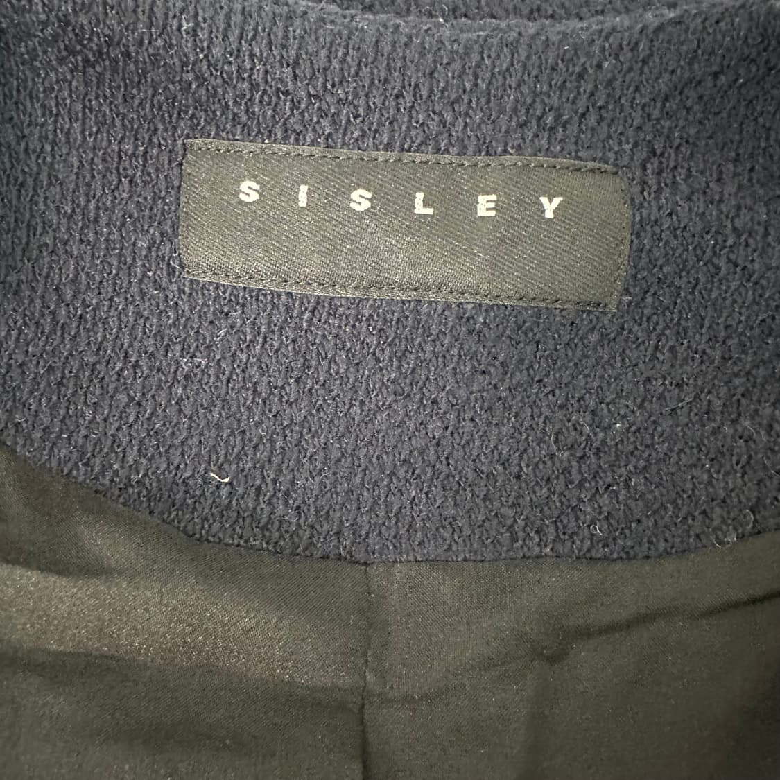 시슬리 네이비 롱가디건 상품이미지3