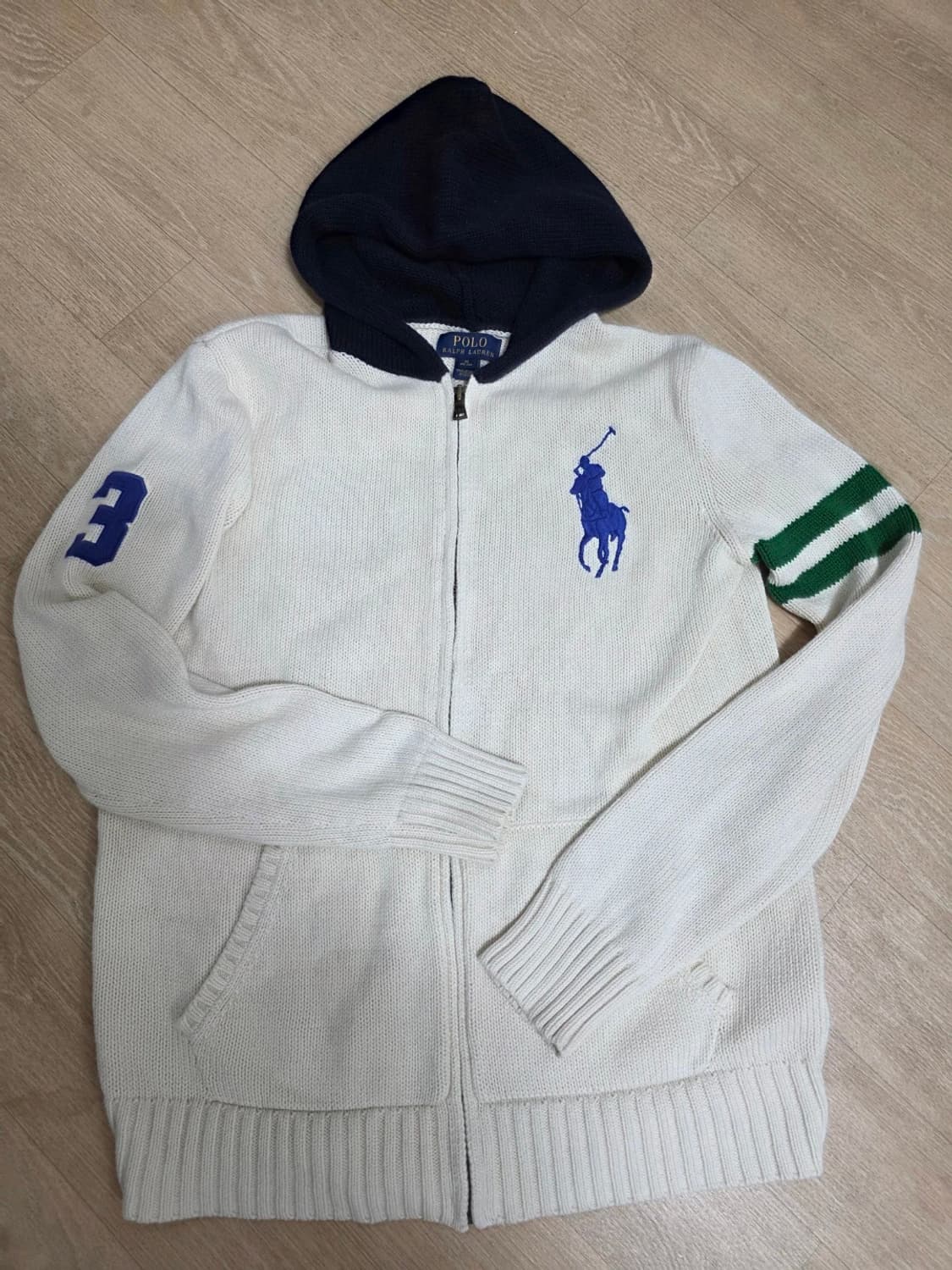 폴로랄프로렌 빅포니 니트 후드집업 상품이미지1