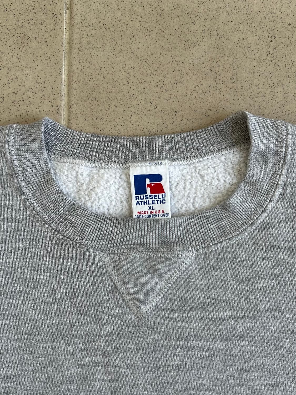 90s 빈티지 러셀 스웻셔츠 그레이 XL USA 상품이미지6