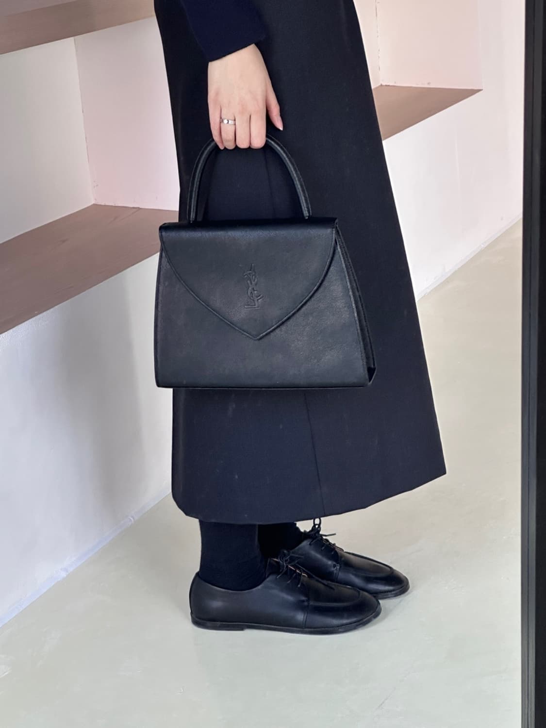 입생로랑(YSL) 빈티지 탑핸들백 토트백 캘리백 상품이미지9