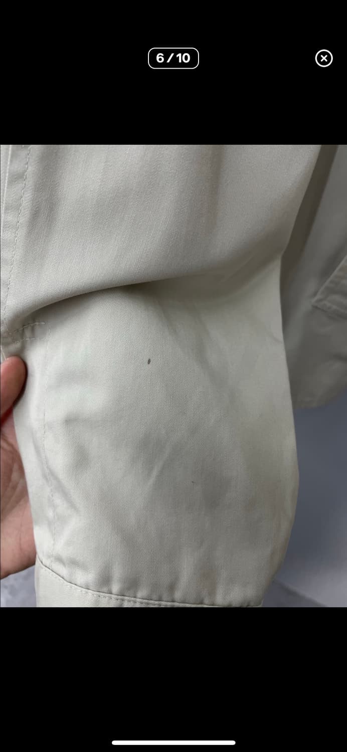 버버리 자수로고 베이지 카라넥 자켓 A3020 상품이미지6