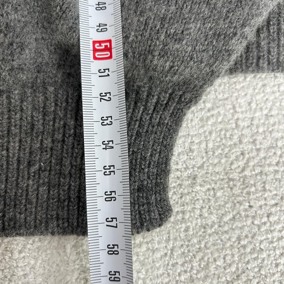 SATUR 그레이 니트 스웨터 m 상품이미지7