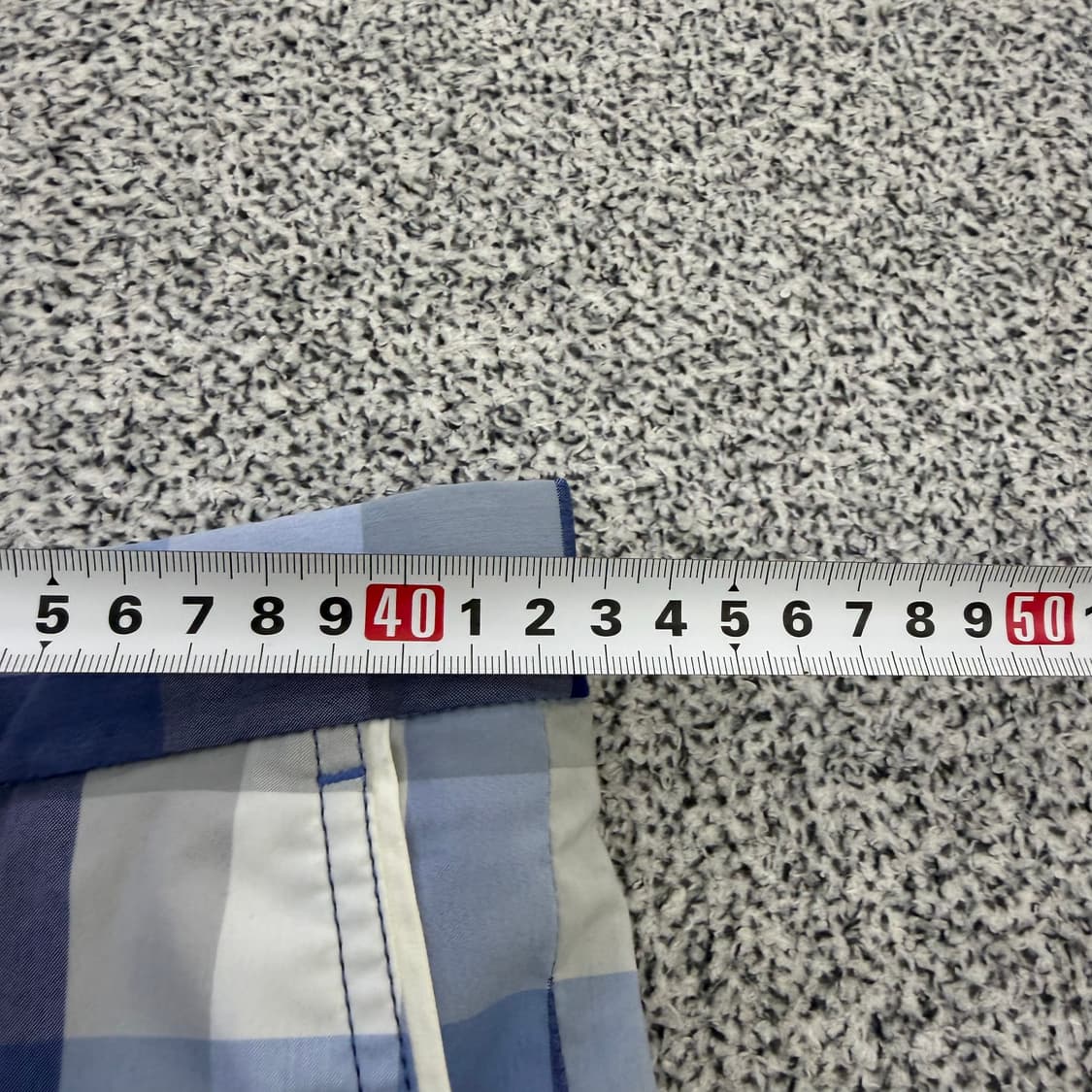 84 헤지스 체크 슬랙스팬츠 0128H2 상품이미지5