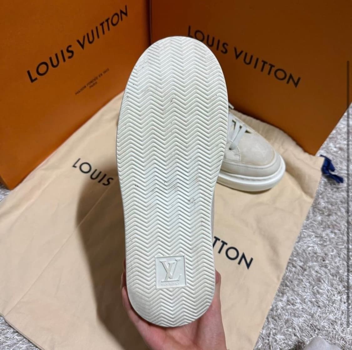 [리오브] 루이비통 비버리 힐스 모노그램 스니커즈 상품이미지4