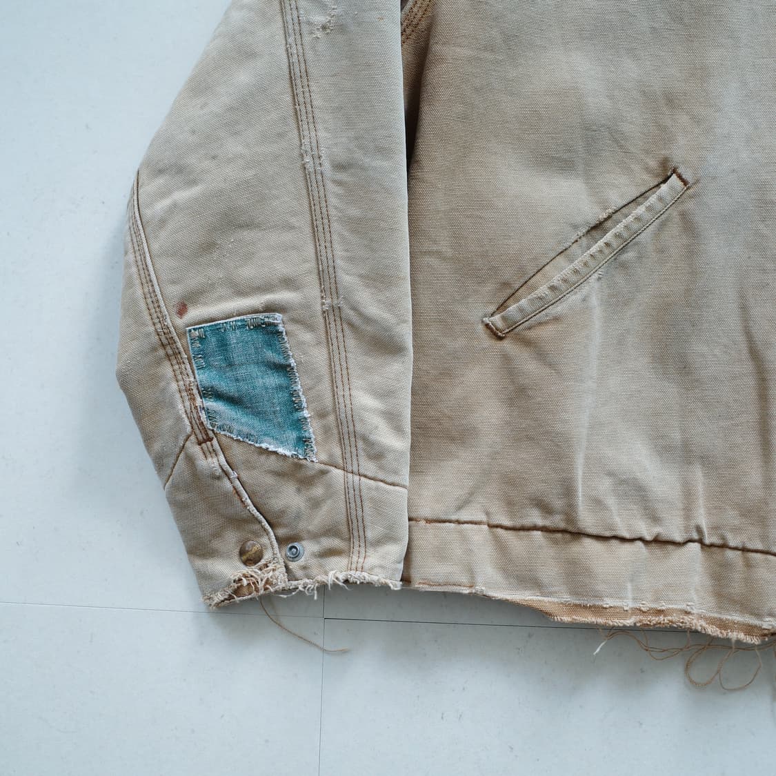 80s 칼하트 디트로이트 6BLJ (MADE IN USA) 44사이즈 상품이미지4