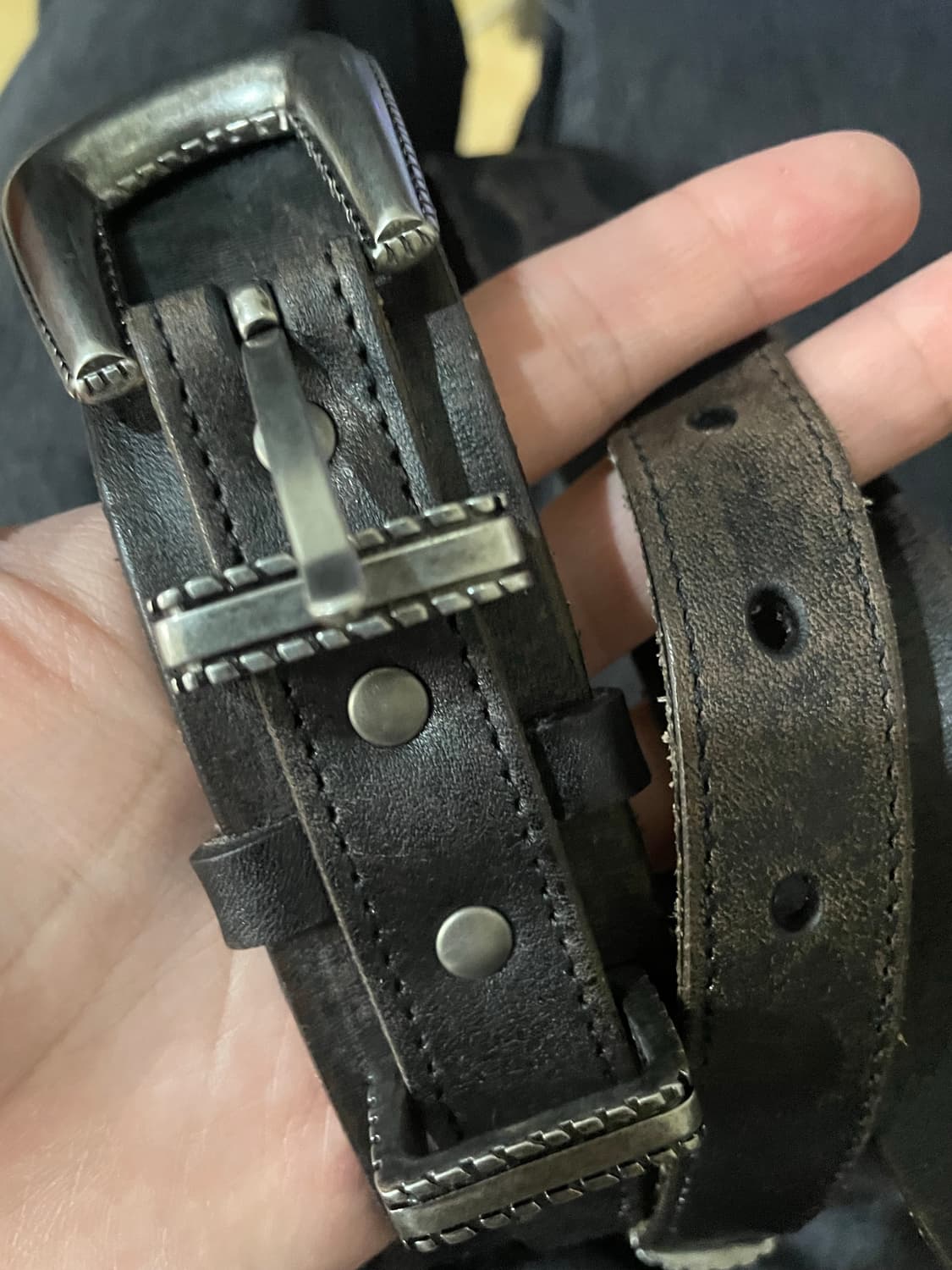 생로랑 웨스턴 벨트 85 상품이미지5