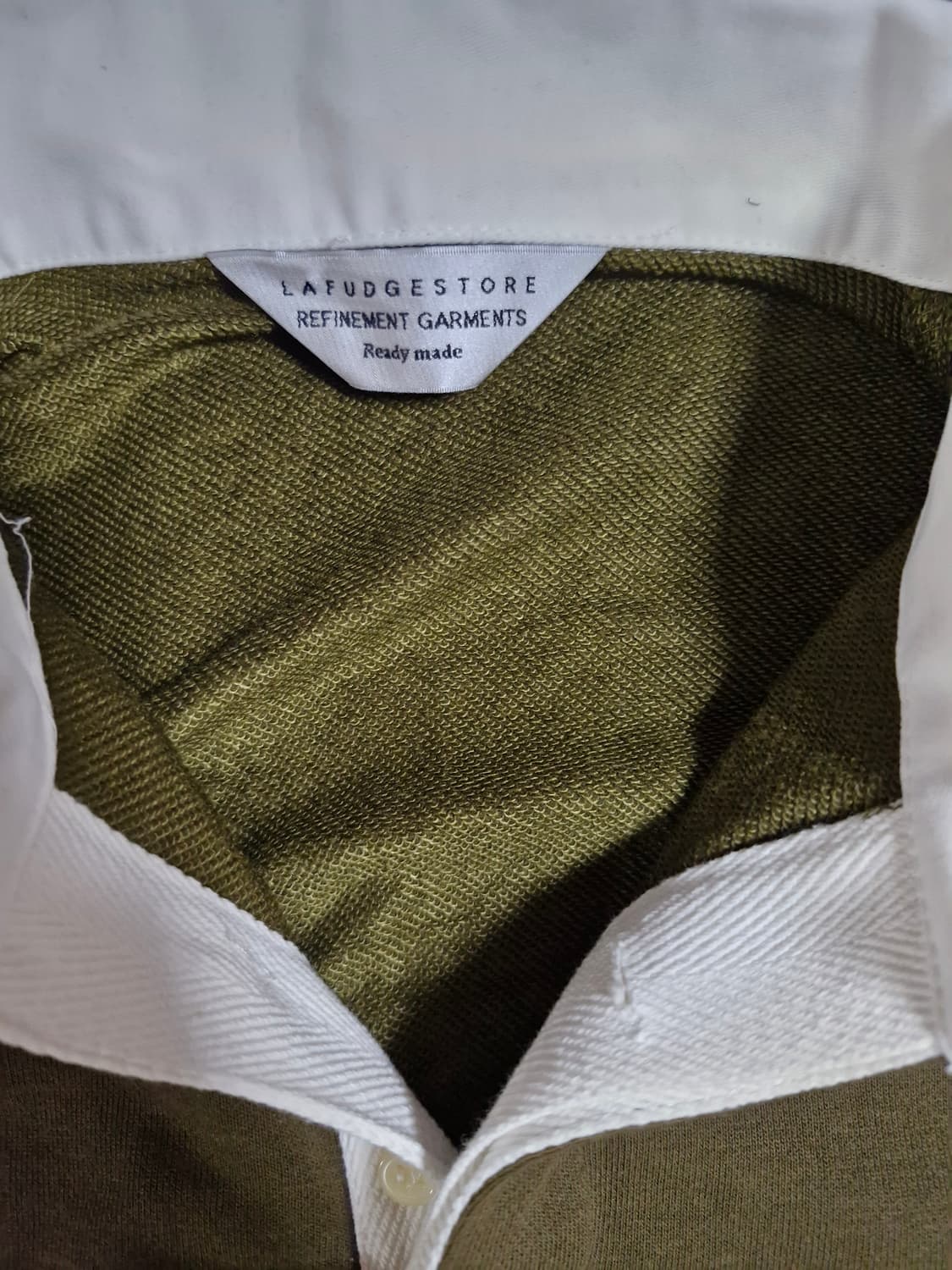 라퍼지스토어 카라 맨투맨 카키 M 상품이미지2