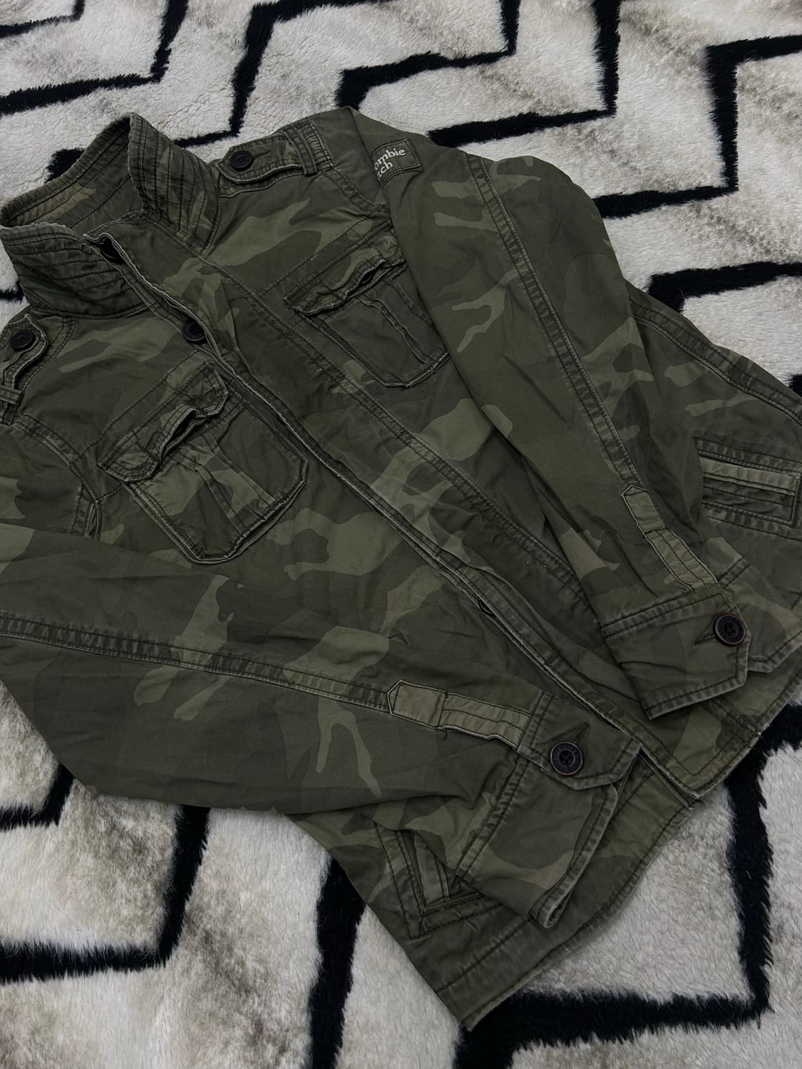 [M]아베크롬비 카모플라주 필드 야상 자켓 상품이미지2