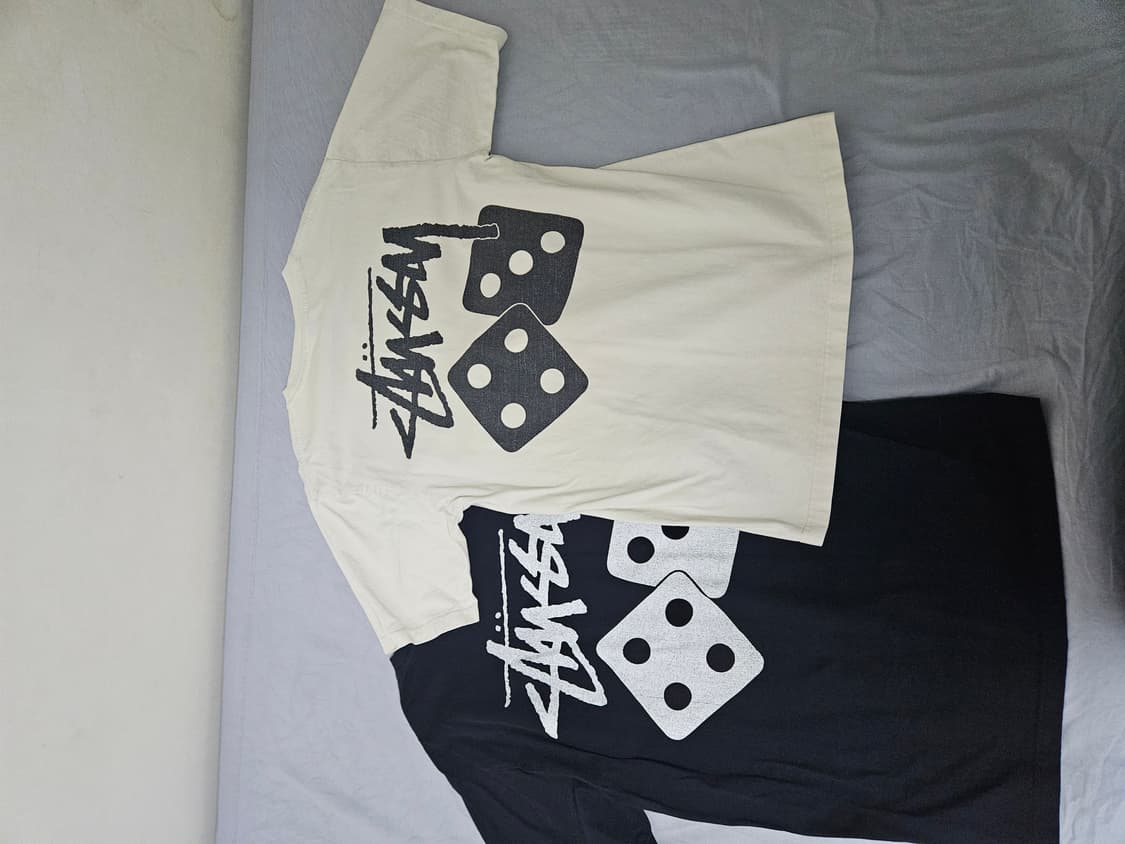 스투시 다이스 티셔츠 2장 상품이미지2