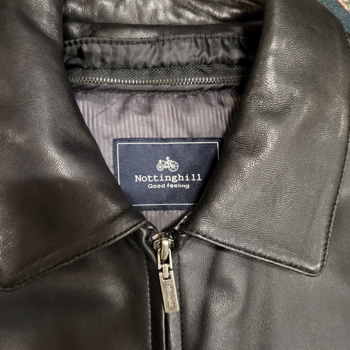 Nottinghill 레더 자켓 (100) 상품이미지5