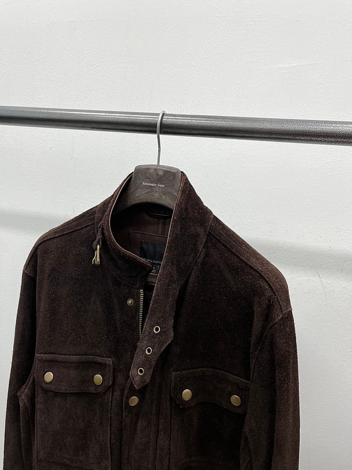 100) 바나나리퍼블릭 신형 스웨이드 필드자켓  상품이미지3