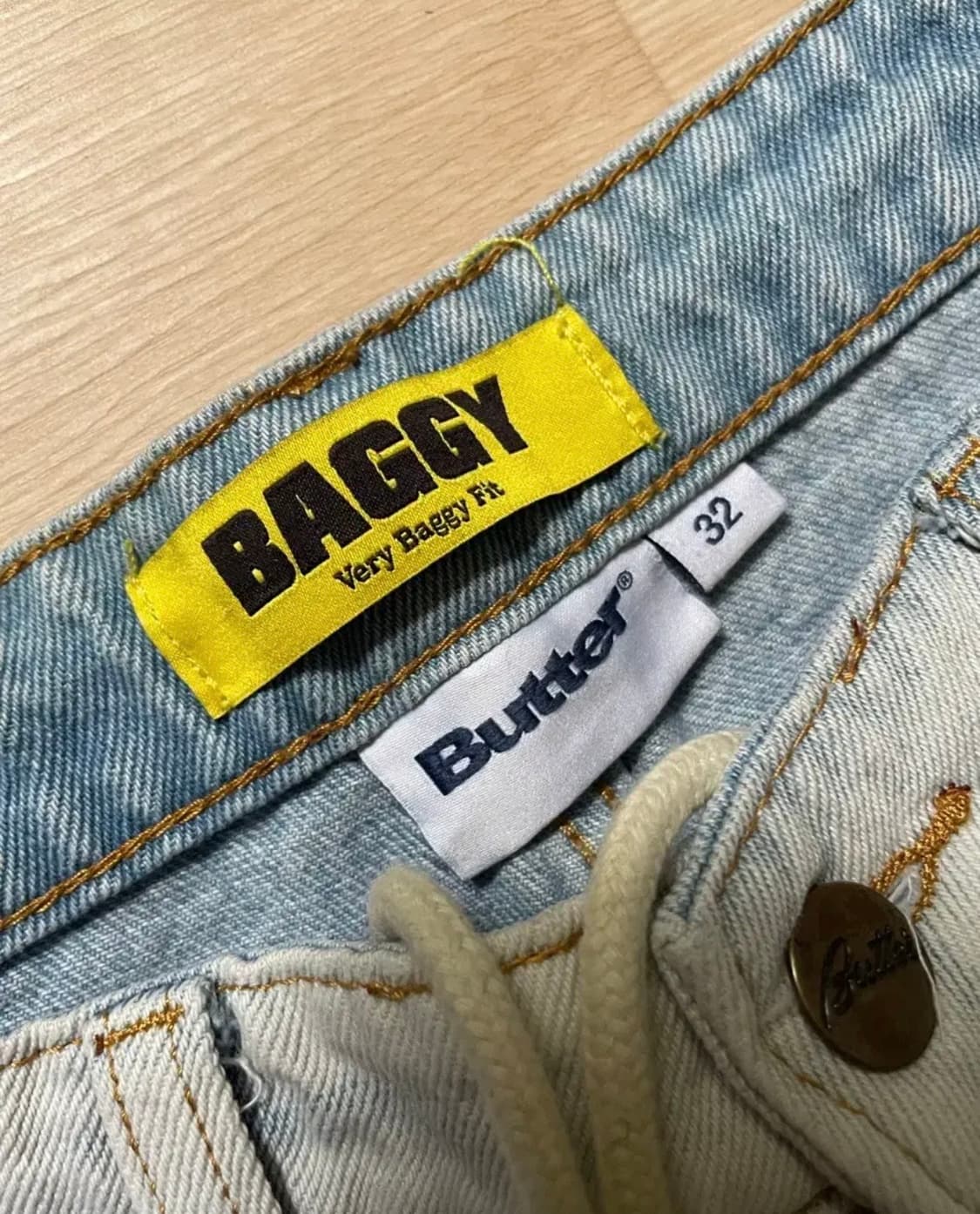 버터굿즈 베리 베기핏 데님 32 상품이미지2