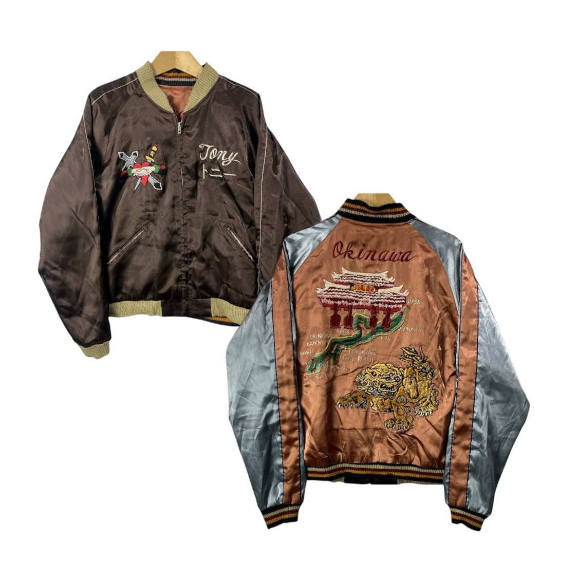 [Tailor Toyo] 테일러토요 리버시블 스카쟌 상품이미지1