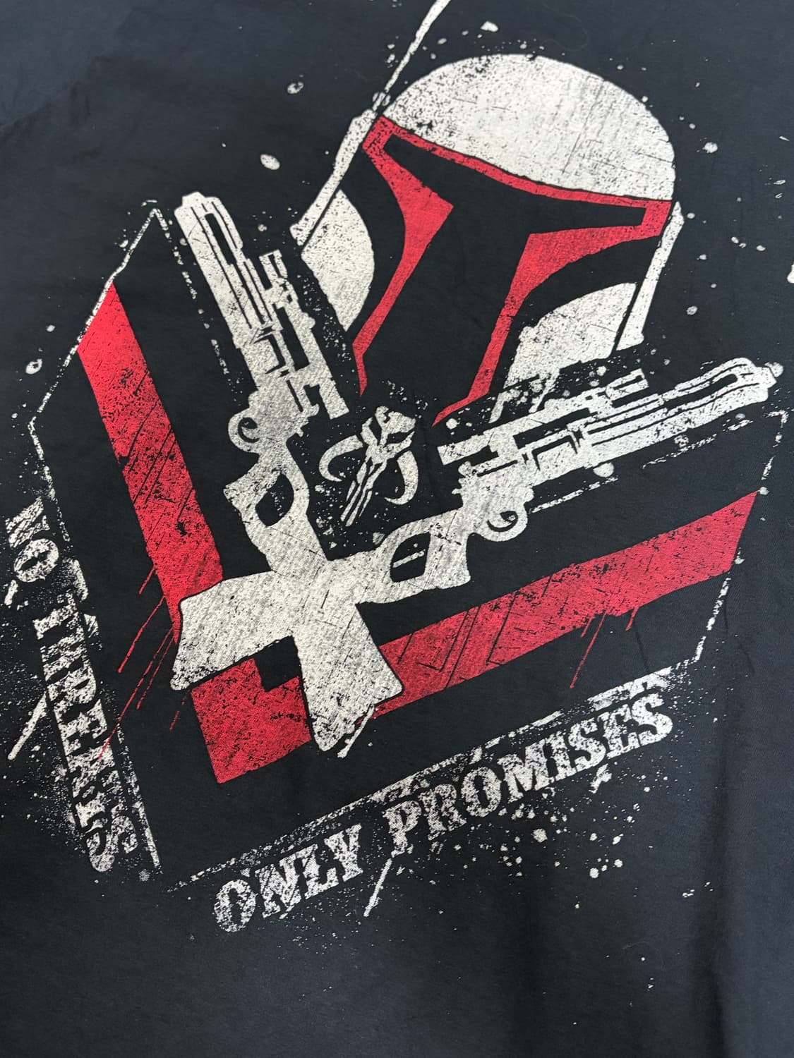 스타워즈 보바 펫 No Threats Only Promises 티셔츠 상품이미지4
