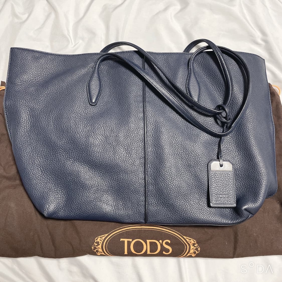 토즈 네이비 쇼퍼백 상품이미지1