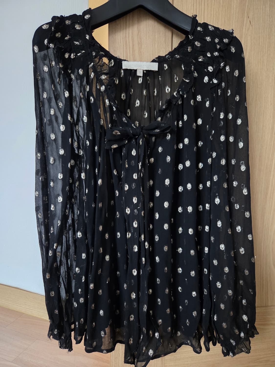 바네사브루노 시스루 블라우스 상품이미지1