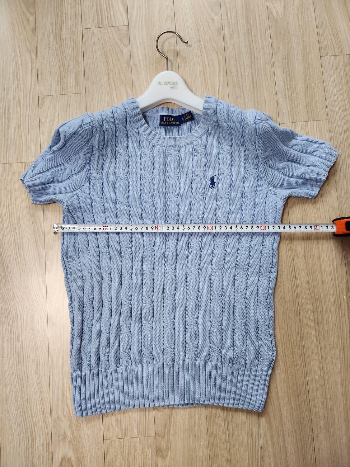 폴로랄프로렌 케이블반팔니트 (L 상품이미지4