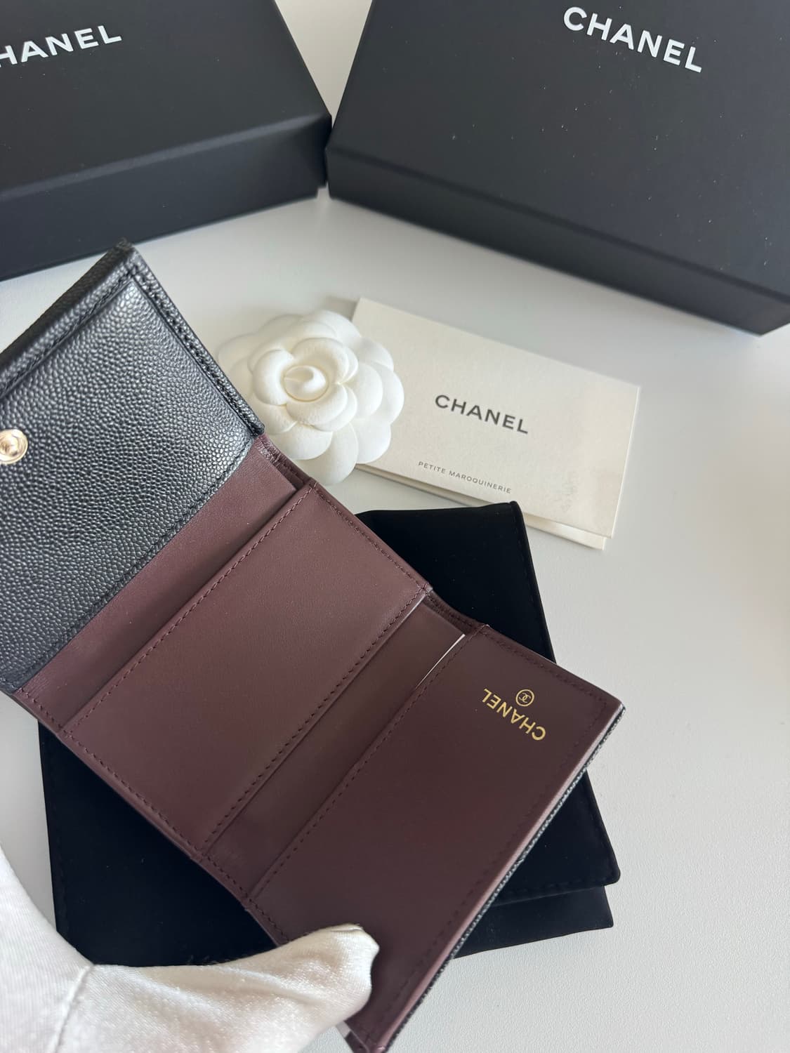 샤넬 3단 지갑  상품이미지2