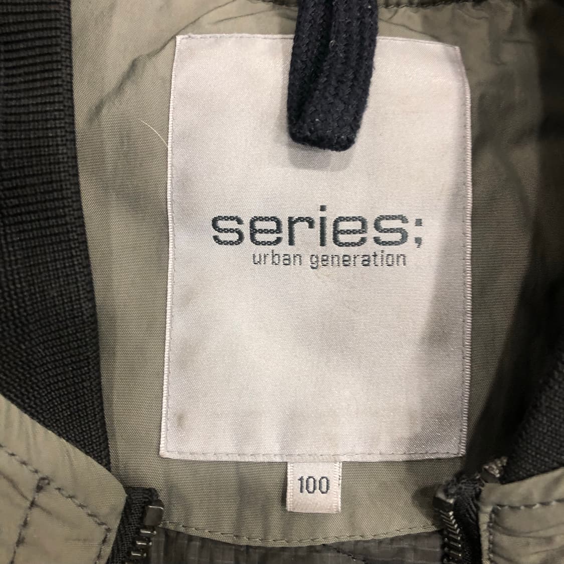 시리즈 블루종 봄버 자켓 상품이미지6