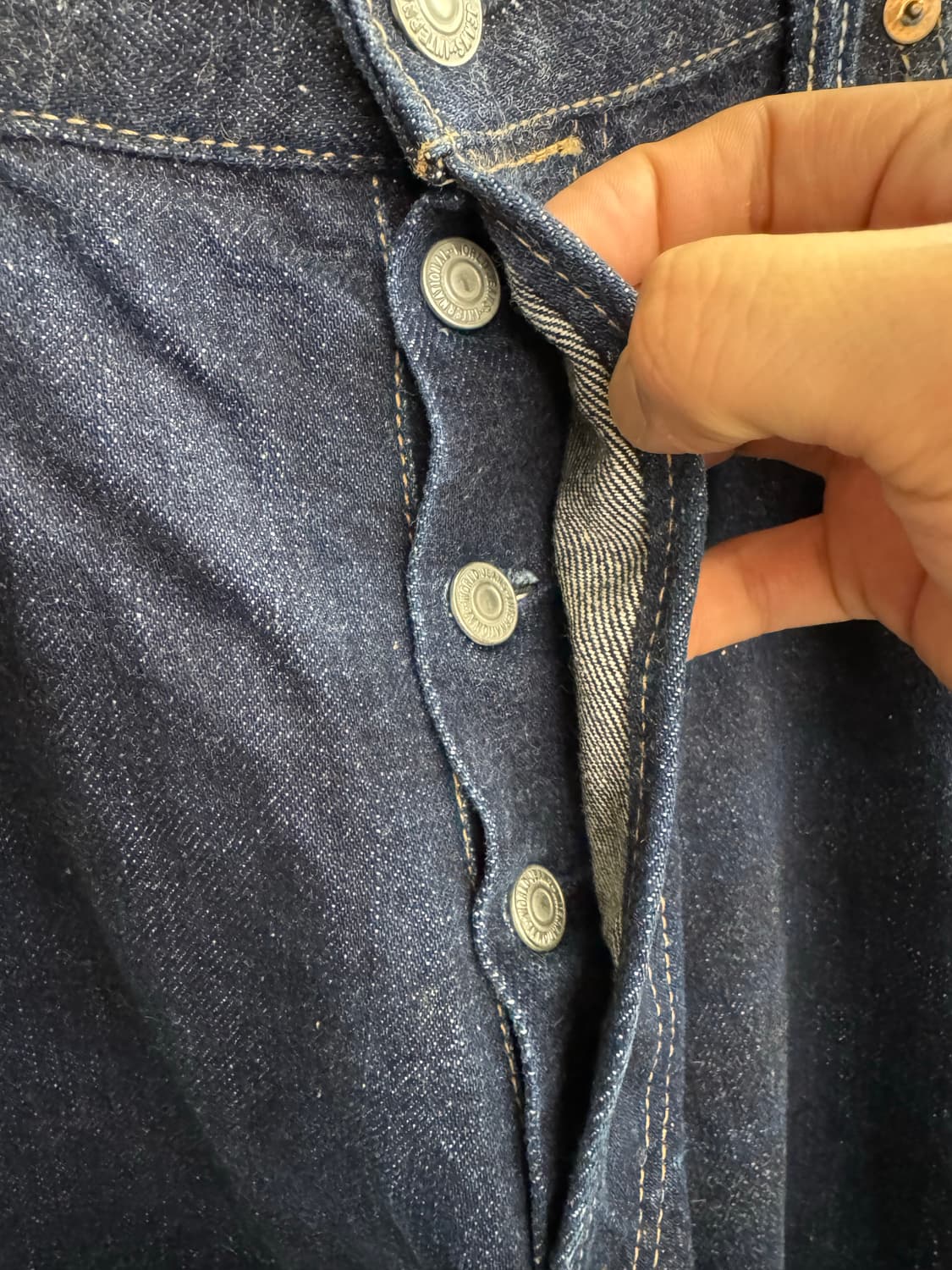 Nui Nalu 빈티지 셀비지 데님 상품이미지2