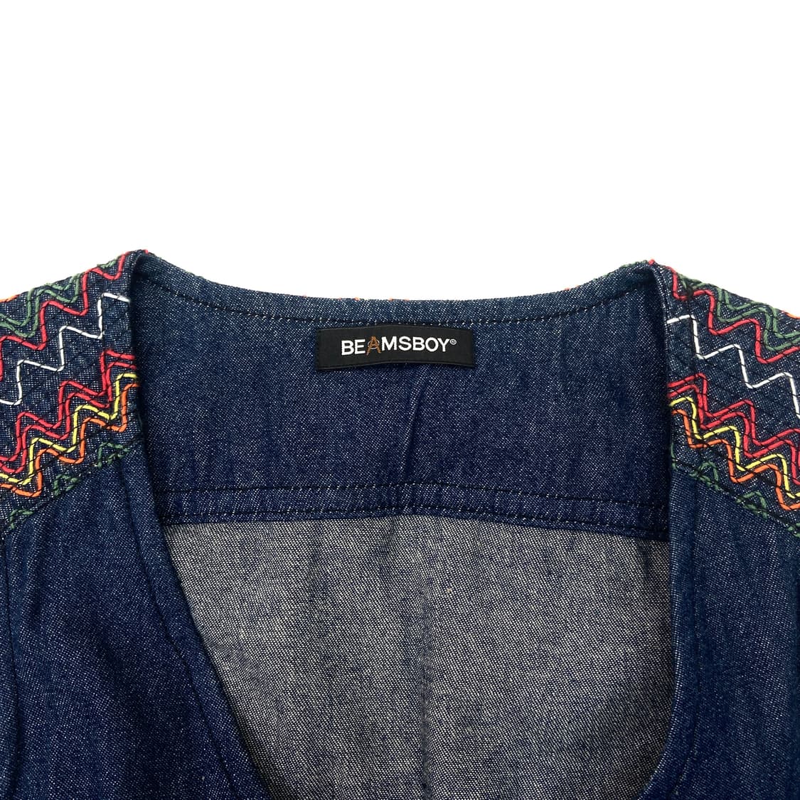Beams boy denim vest 상품이미지7