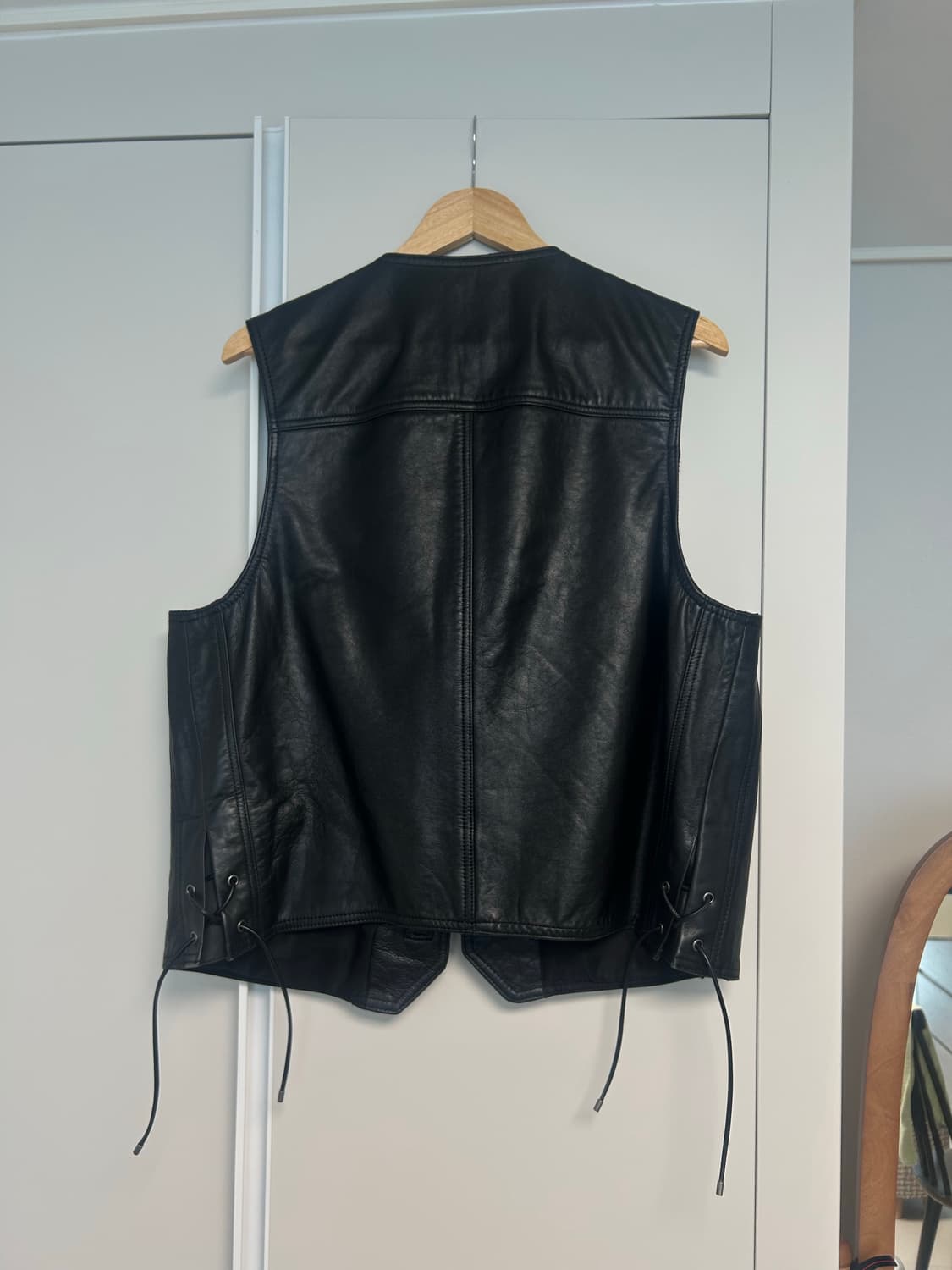 ZARA X STEVEN MEISEL - leather vest 상품이미지5