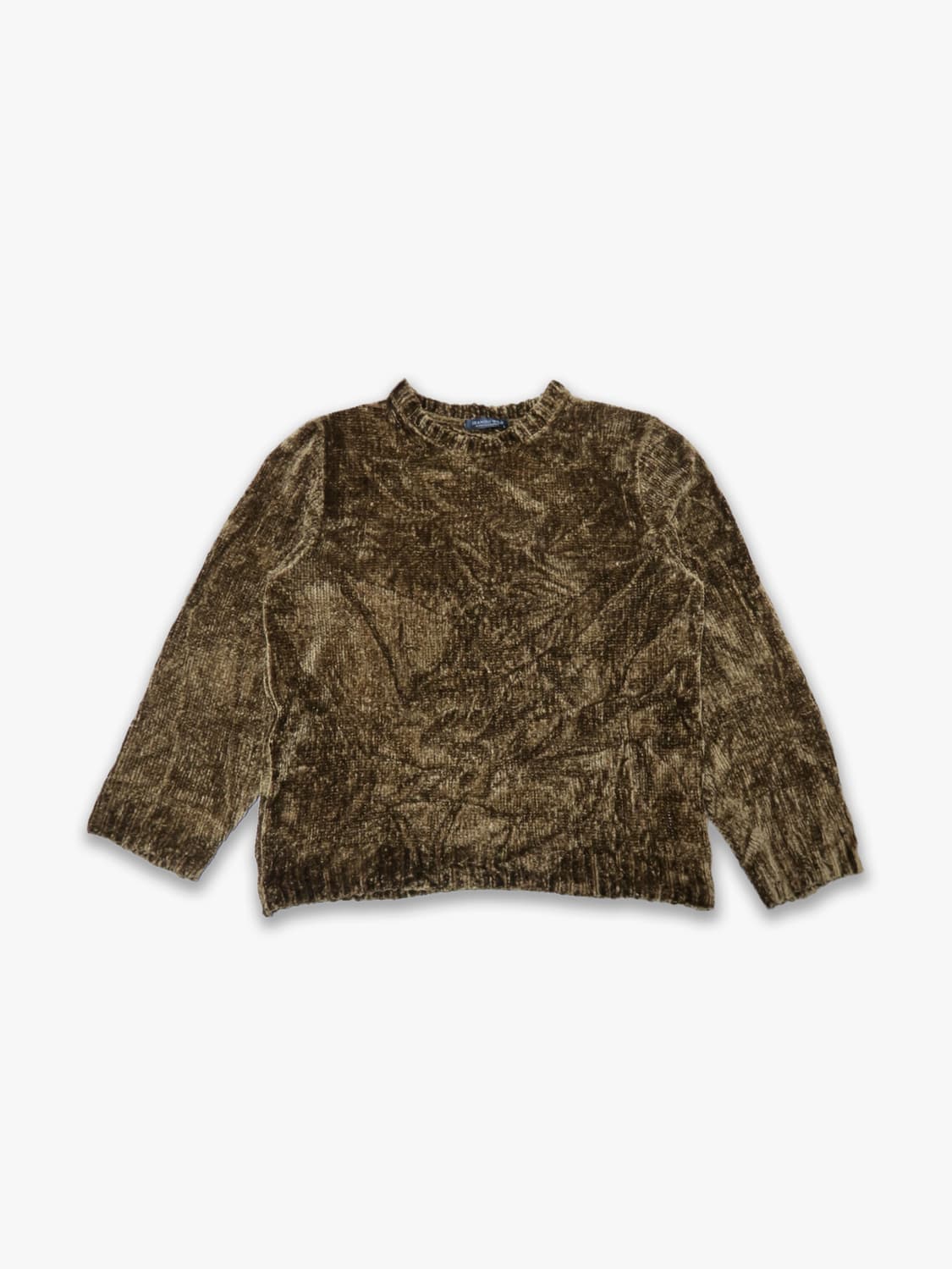 일본 브랜드 빈티지 롱슬리브 골덴 니트 상품이미지1