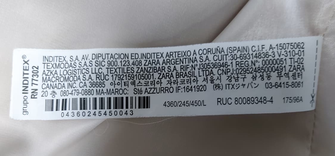 ZARA 페이크퍼 자켓 (L사이즈)

 상품이미지7