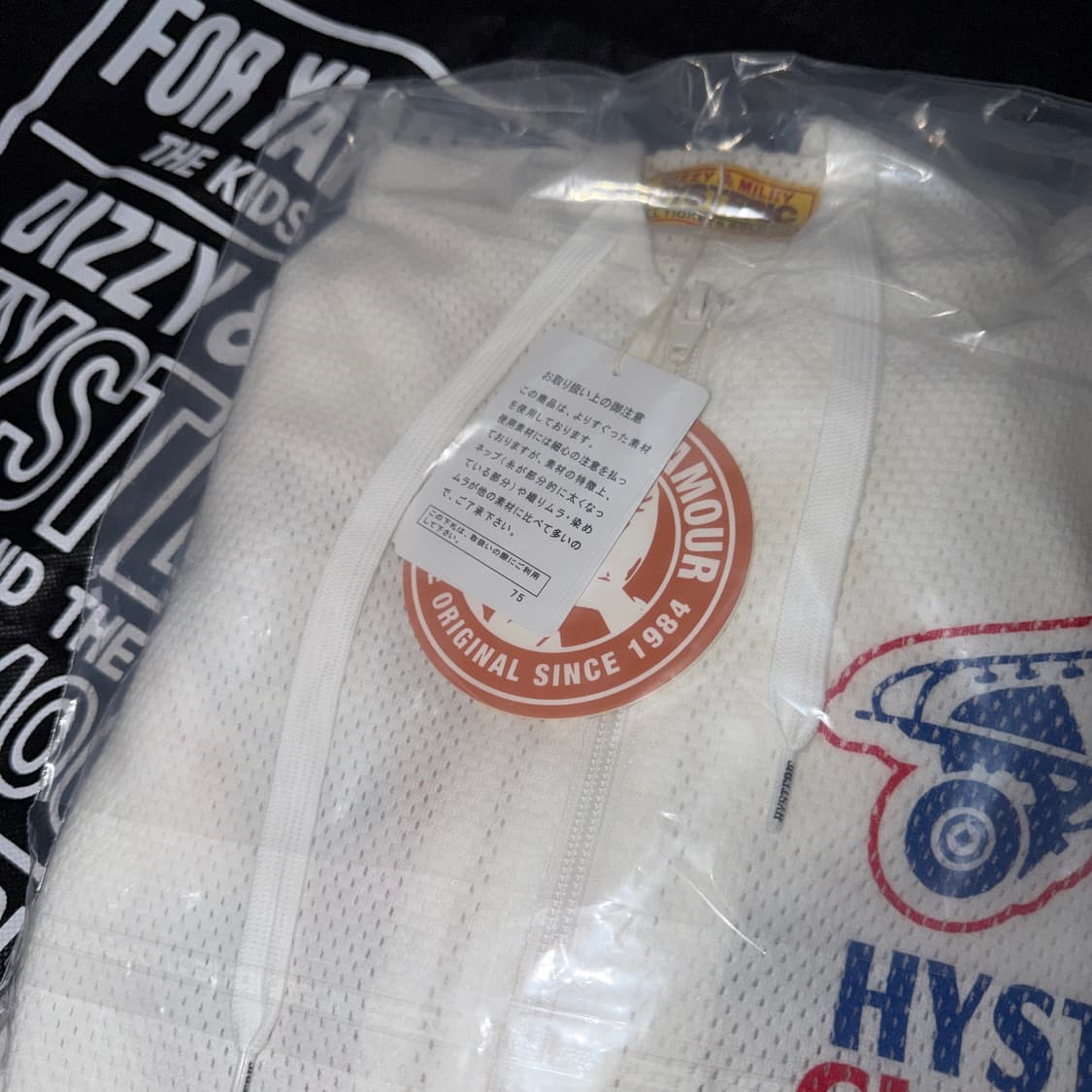 히스테릭 글래머 롤러스 후드 화이트 상품이미지5