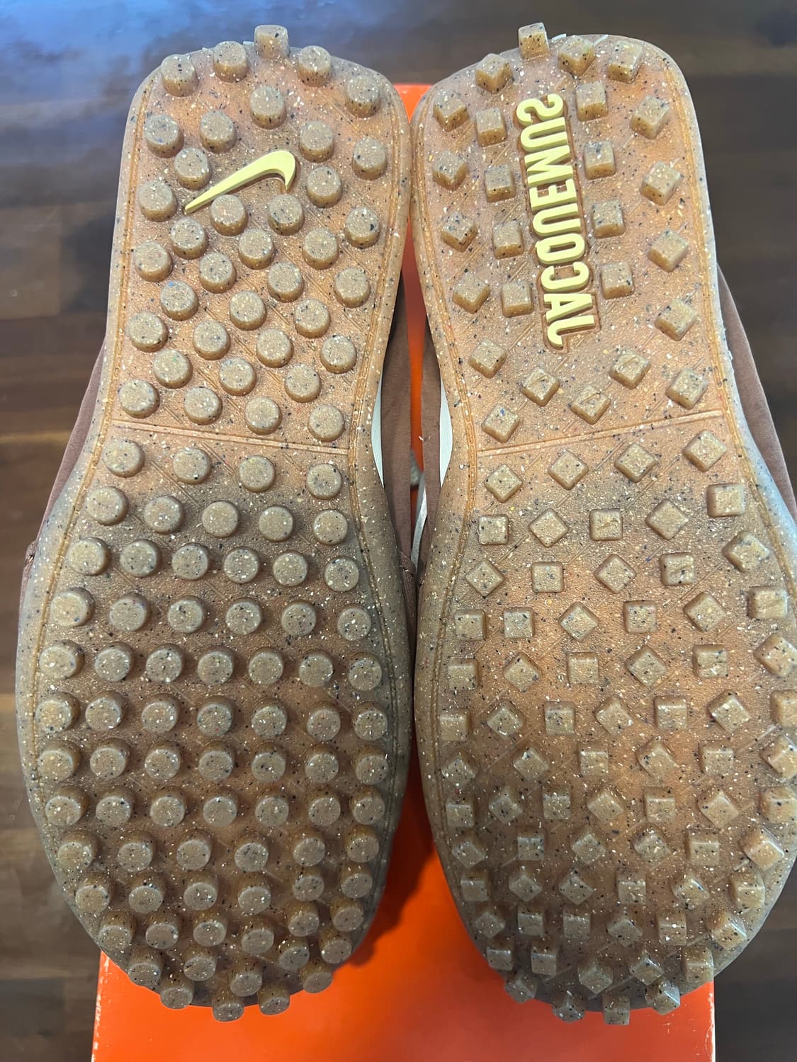 [W235]자크뮈스 나이키 문 슈 SP 파우나 브라운 캐시미어 상품이미지8