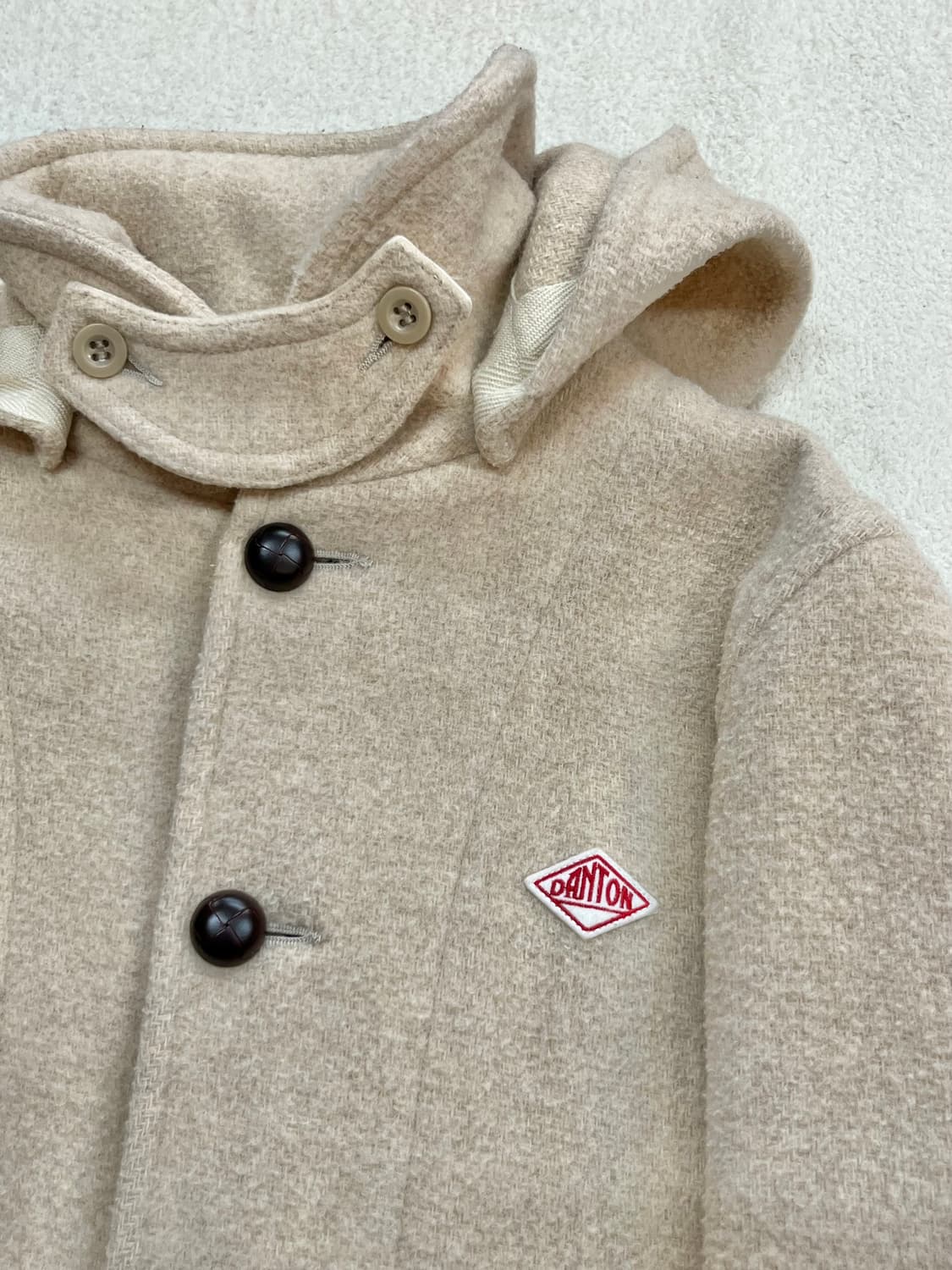 DANTON 롱 울코트 크림베이지 상품이미지8