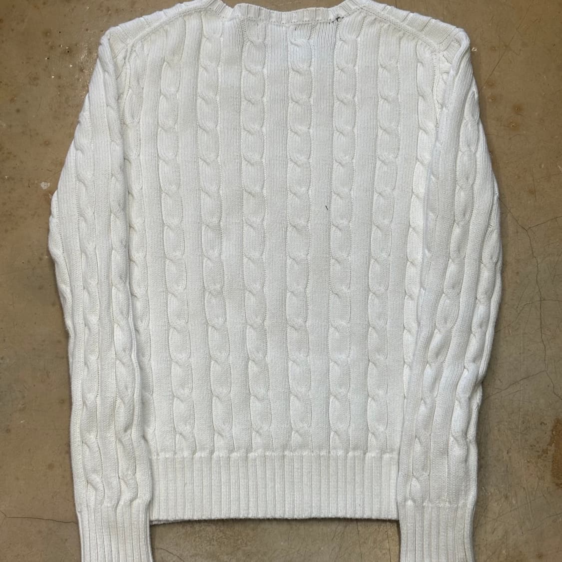 🫶🏻 폴로랄프로렌 여성용 White 긴팔 니트 🫶🏻 상품이미지3