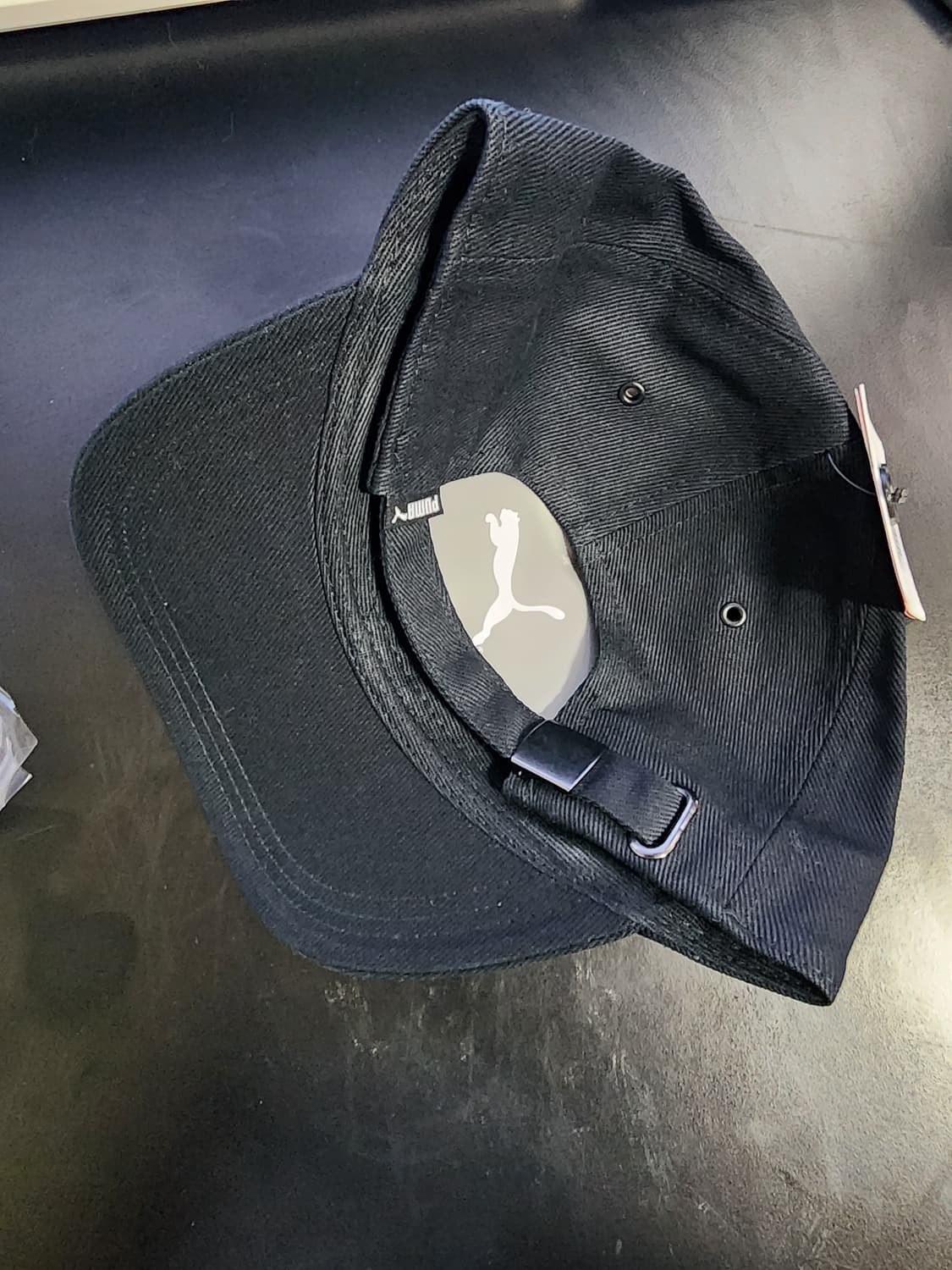 푸마 X 아미 로우 커브 캡 블랙 상품이미지2