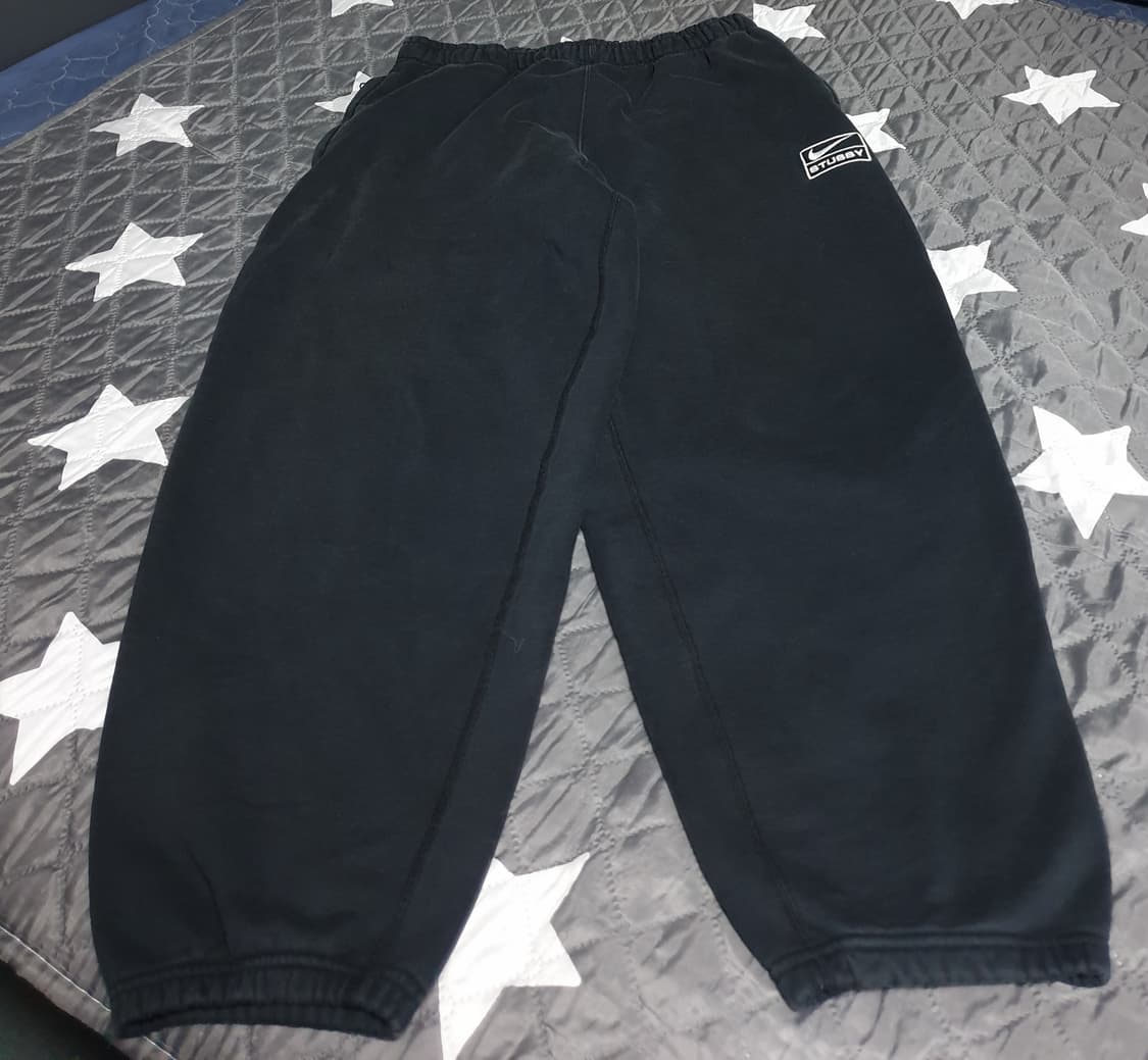 나이키X스투시  NRG 워시드 플리스 팬츠 (L) DO5296-010 상품이미지1