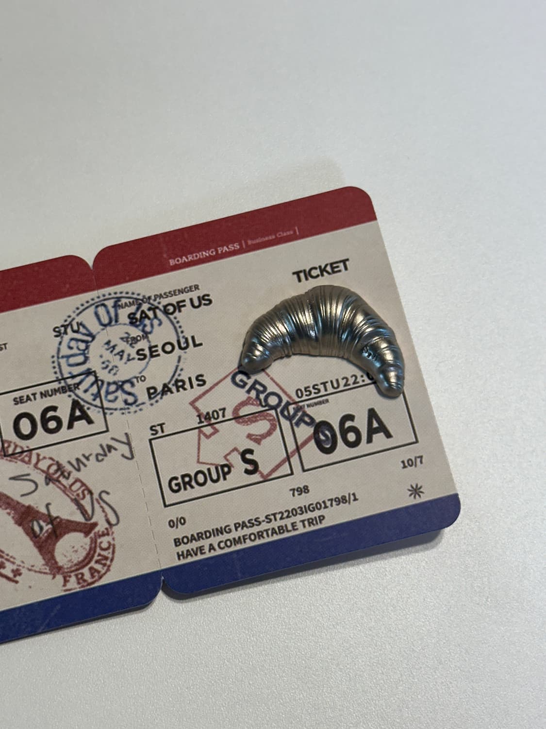 STU 바게트 브로치 상품이미지1