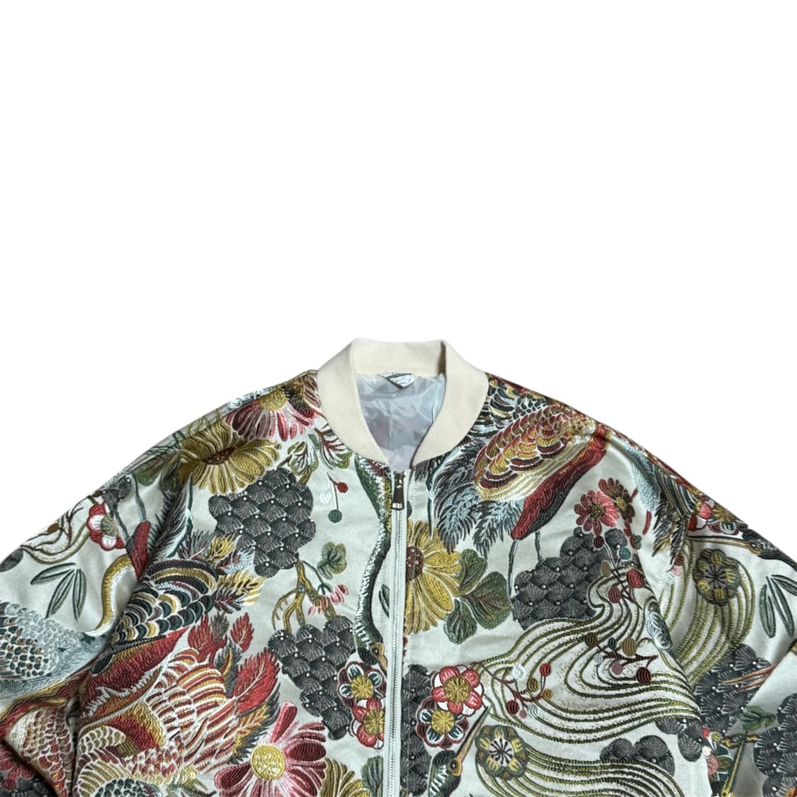 [3XL] 봉황 플라워 자수 스카잔 상품이미지3