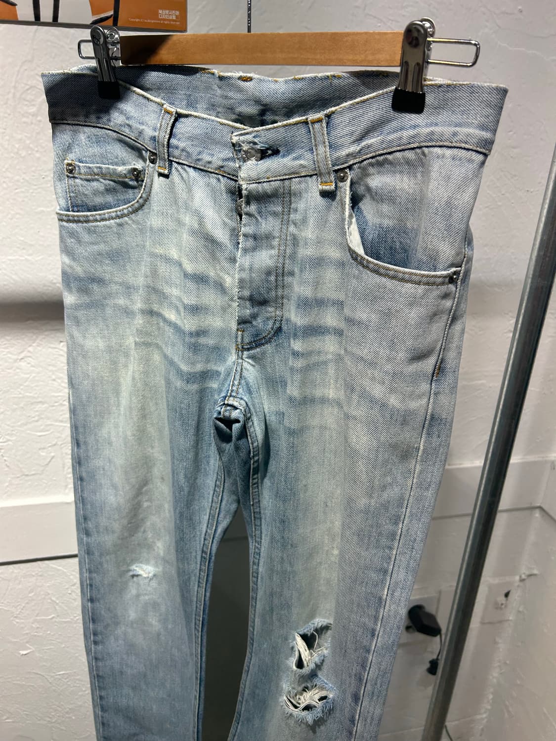 헬무트랭 00s 아카이브 데님 팬츠 상품이미지2