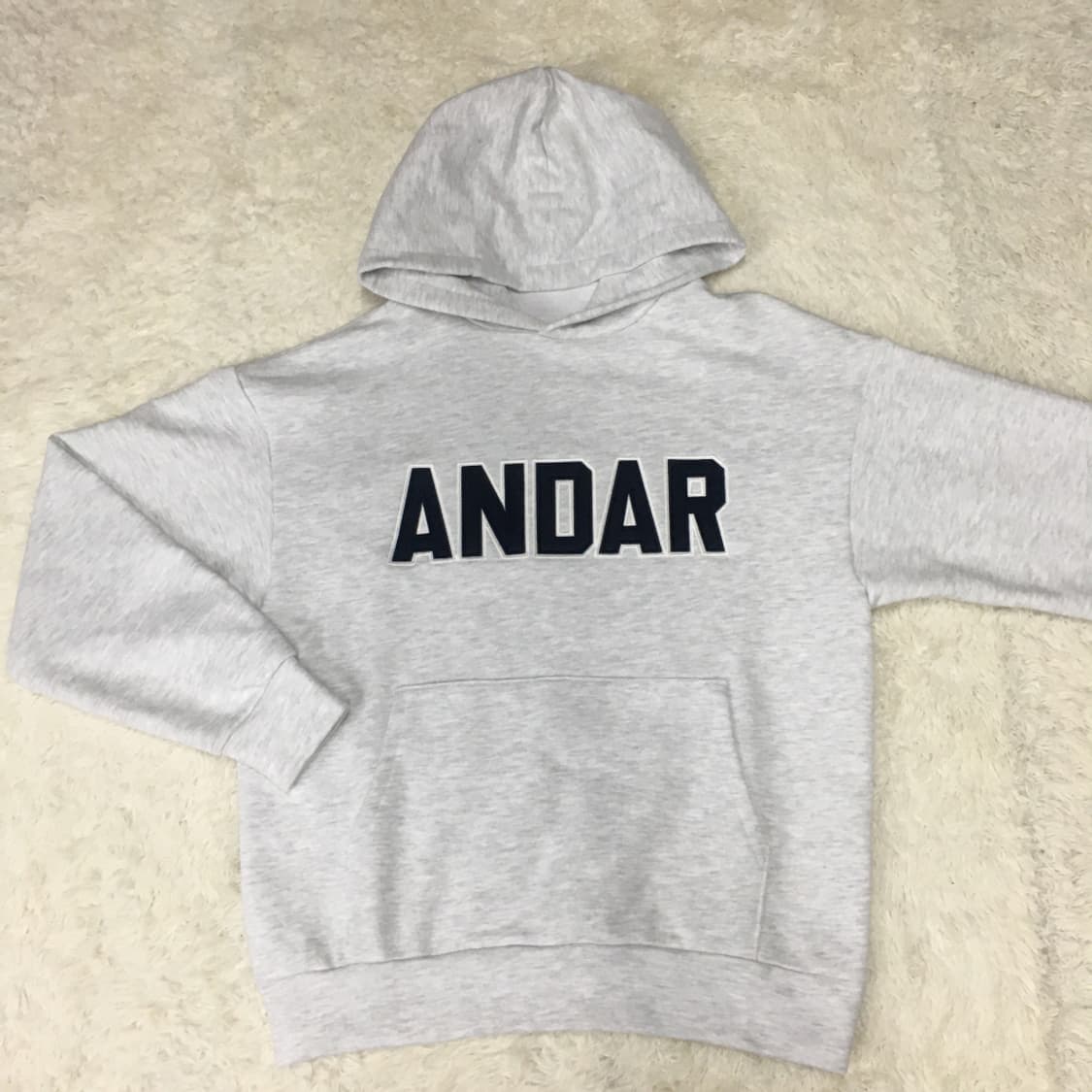 안다르 빅로고 후드티 BB15 상품이미지1