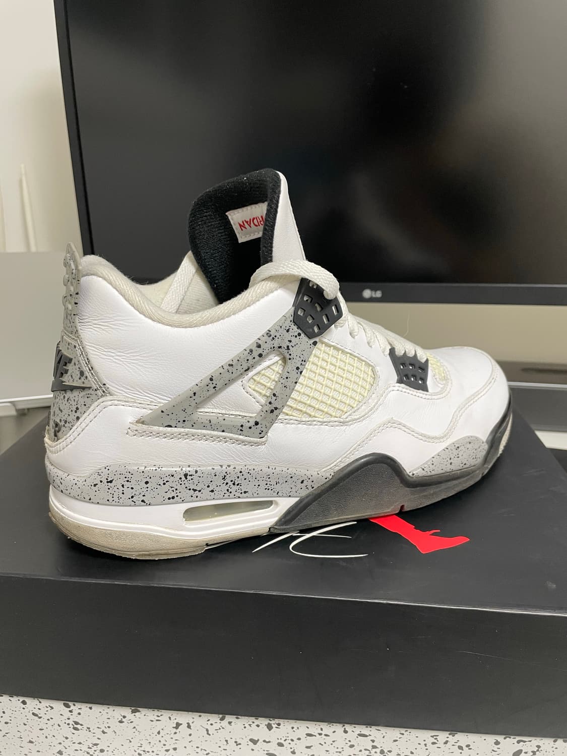 (265) 2016 나이키 조던 4 레트로 시멘트 상품이미지5
