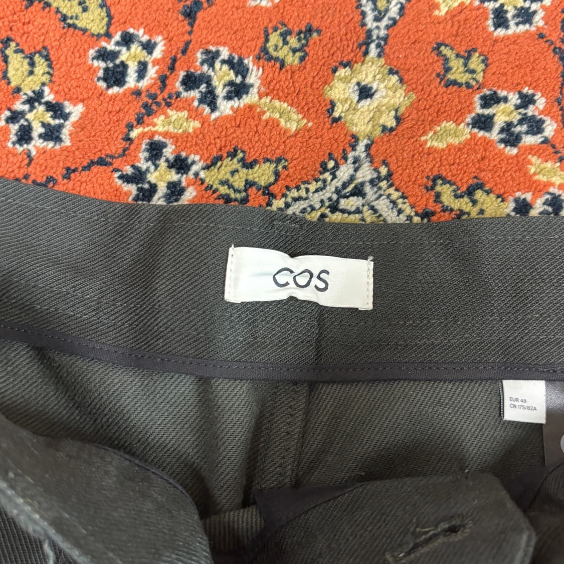 [48] COS 코스 그린 절개 팬츠 상품이미지5